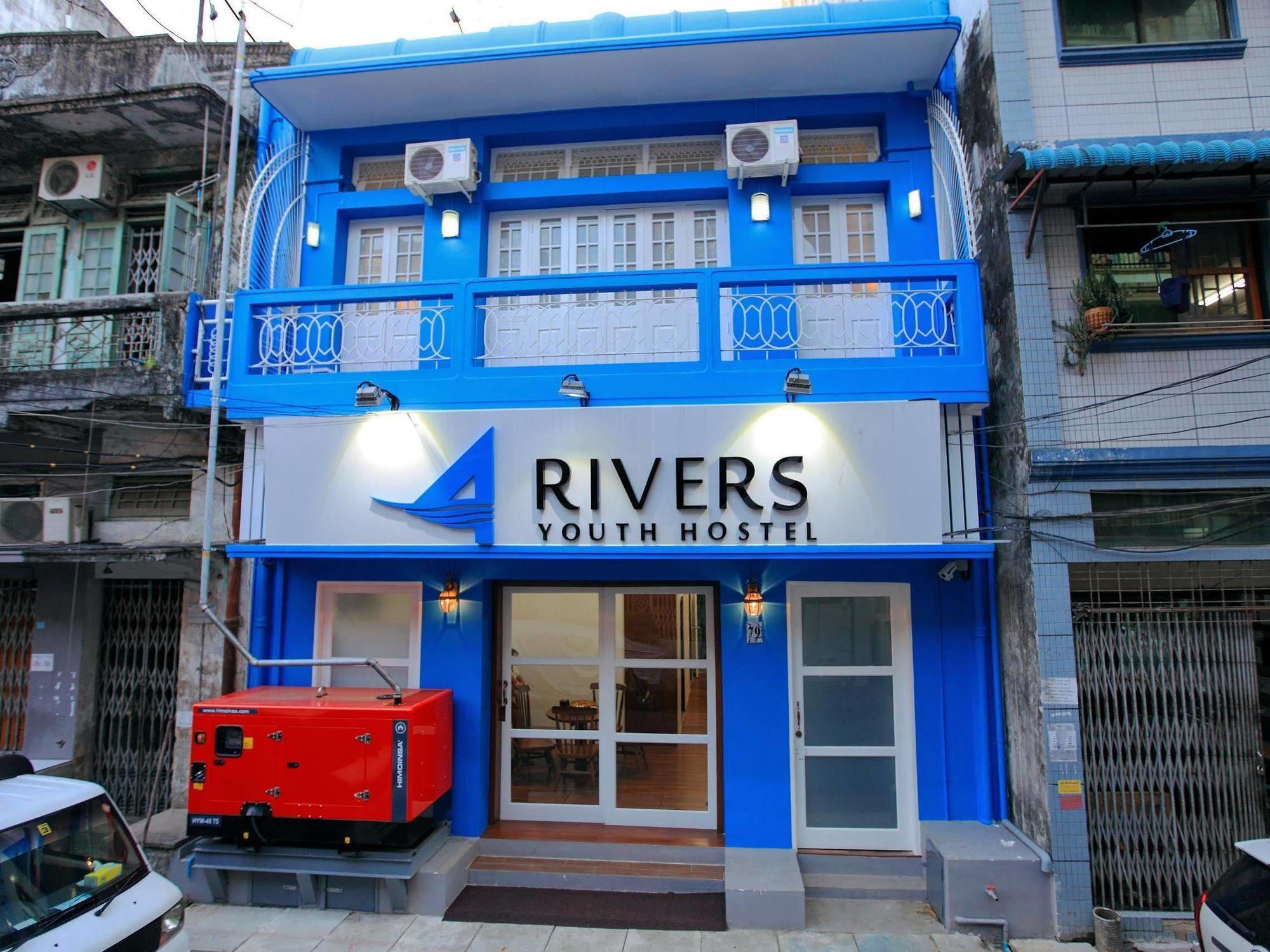 Four Rivers Youth Hostel Yangon Ngoại thất bức ảnh